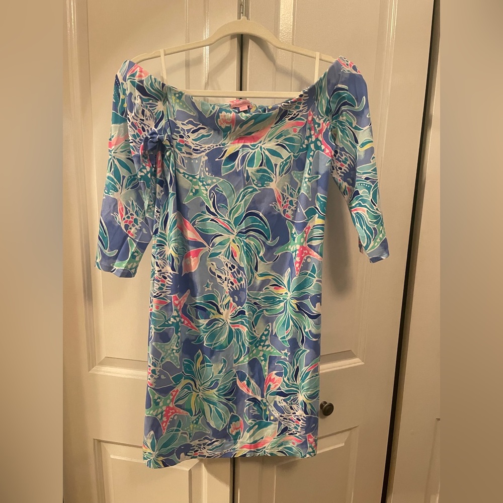 Off the shoulder dress